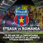 Meciul legendelor: Steaua vs România