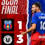 Cupa României: Steaua 1-3 U Cluj