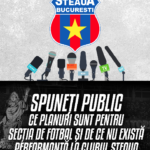 Spuneți public ce planuri sunt pentru secția de fotbal și de ce nu există performanță la clubul STEAUA