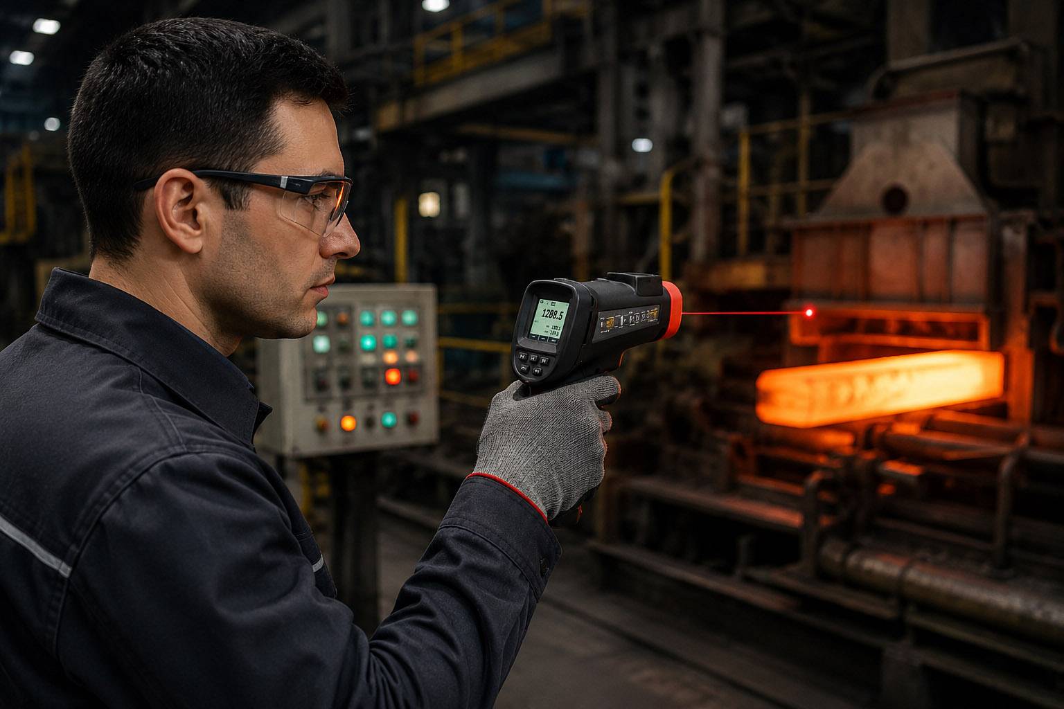 pirometru-industrial-mobil-infrarosu_wp Pirometre industriale cu infrarosu: Criterii de selectie optica, managementul emisivitatii si aplicatii de proces